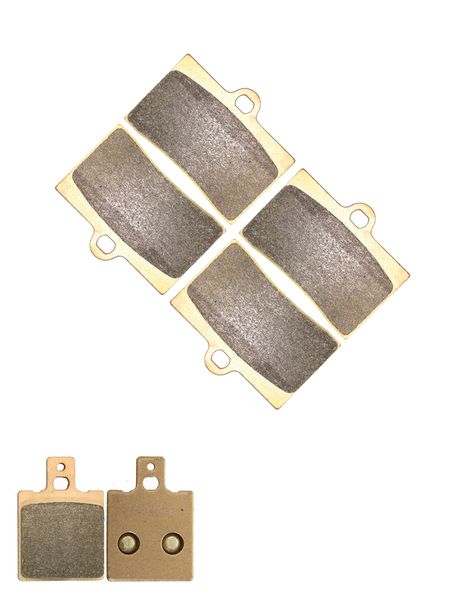

brake pads set fit laverda street 750 ghost strike 1997 1998 1999 2000 2001 front rear