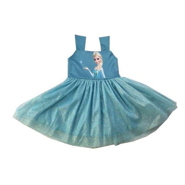 

baby girls princess party cosplay costume for girls carnival kids dress up clothing birthday fancy snow queen dress, Red;yellow