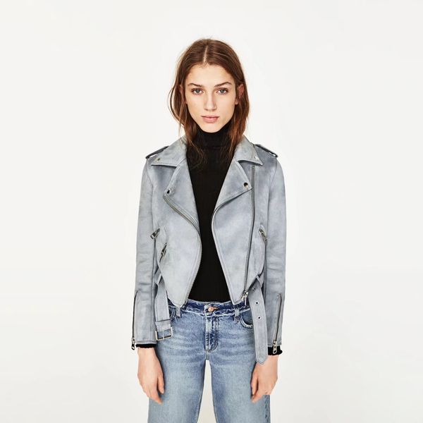 

fashion designer jackets for womens 2020 spring new arrival lapel motorcycle clothing womens streerwear designer jackets coats, Black;brown