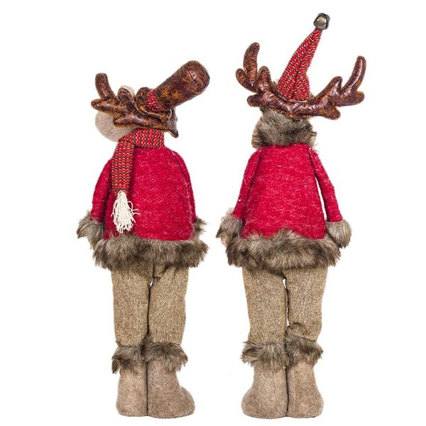 

christmas deer dolls ornament christmas innovative gift decoration