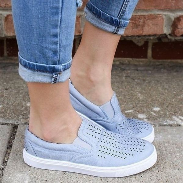 

slhjc women loafers fretwork hollow out breathable cozy flats plus size sneakers summer autumn female daily casual flat heel, Black
