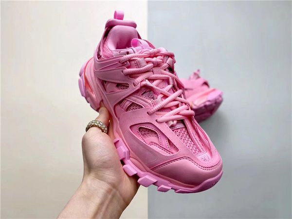 

2020 год выхода трека paris тройной s 3,0 sneaker tess s. gomma розовый maille белый / оранжевый кроссовки платформы