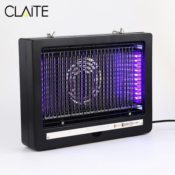 

claite 7w/10w electric mosquito killer lamp mute safe energy-saving moth bug insect repellent uv light with plug ac220v