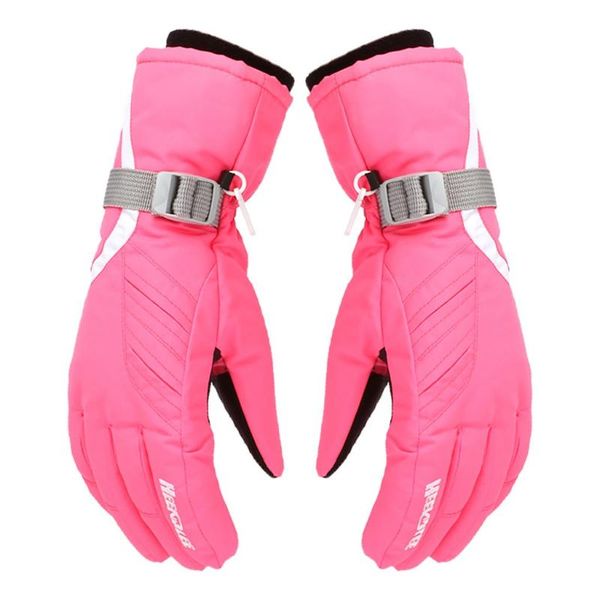 

warm gloves snow kids windproof skiing snowboard gloves winter cold weather ski women keep warm waterproof windproof