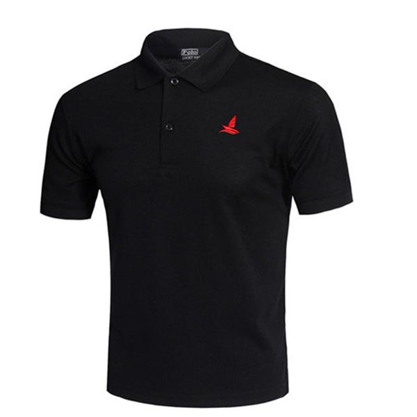 

brand men's summer outdoor lapel sports short-sleeved t-shirt men's polo sweatshirt breathable fishing outdoor sports polo shirt, Gray;blue