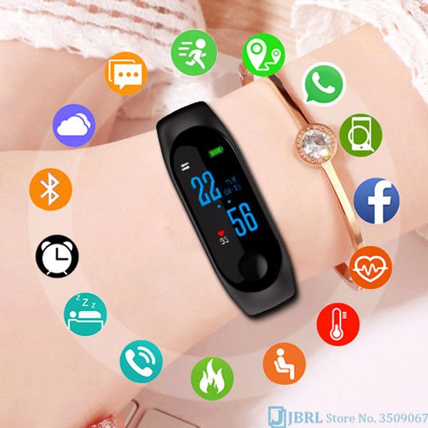 

sport bracelet watch women led digital watches fitness bracelet watches men fashion fitness clock relogio inteligente, Slivery;brown