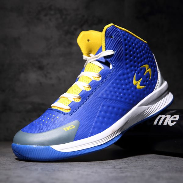 

casual shoes men's professional high-basketball shoes women's breathable sports couple outdoor anti-skid sneakers, Black
