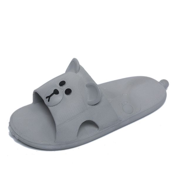 

little bear household slippers men, Black
