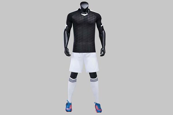 

custom shop football jerseys customized football apparel sets with shorts clothing uniforms kits sports design mens football b28-21, Blue;black