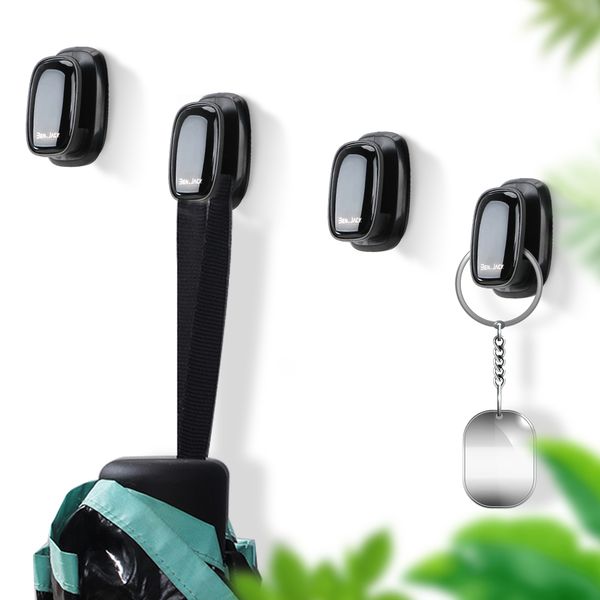 

leepee car organizer storage 4pcs car hooks auto fastener clip for usb cable headphone key storage self adhesive hook hanger