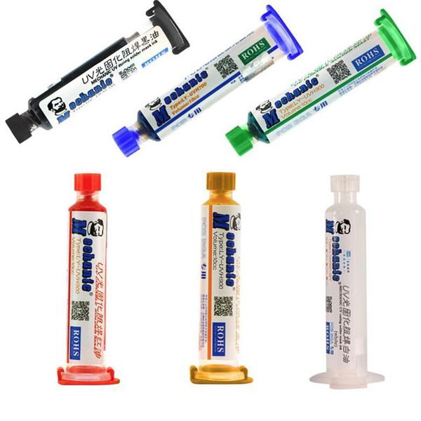 

5ml uv light curing pcb bga solder mask ink resistance welding oil no-clean solder paste welding oil flux grease