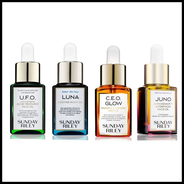 

new face oil skin care sunday luna & ufo & juno & ceo 0.5oz. 15ml dhl ing