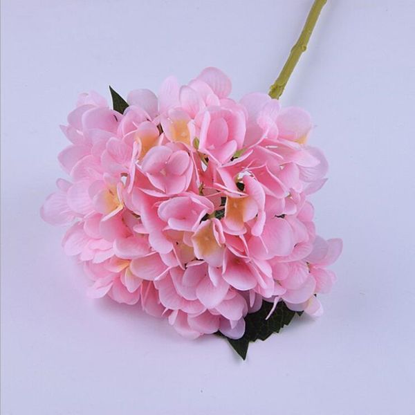 

artificial hydrangea flower wedding decorations real touch material home party decoration party supplies silk flower lxl1036-1