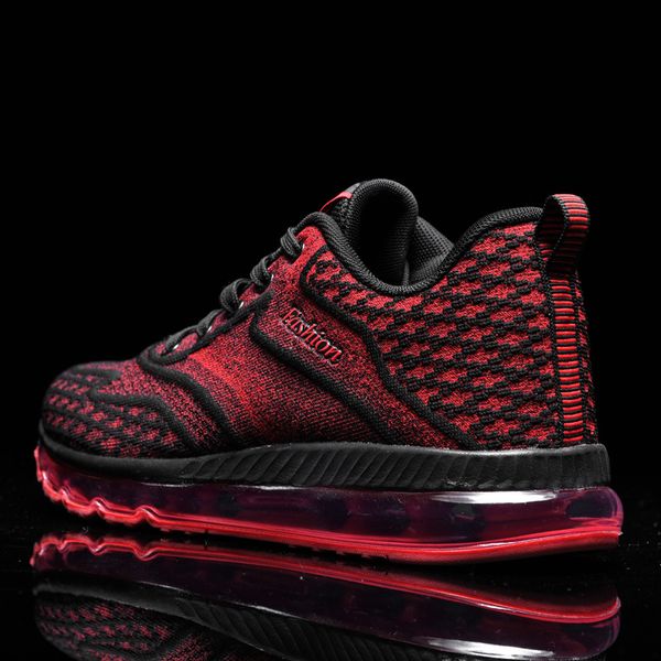 

men's running shoes 3d knit lightweight walking shoes athletic sports gym tennis workout sneaker air cushion height increase man