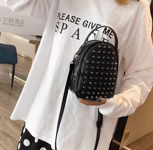 

дизайнеѬ женин мини rivet bucket одно плео ђмка Ѭоконе девђки малй crossbody ђмки