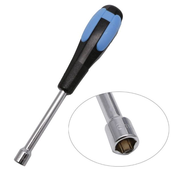 

new 8mm steel socket wrenches hex nut repair handle tool