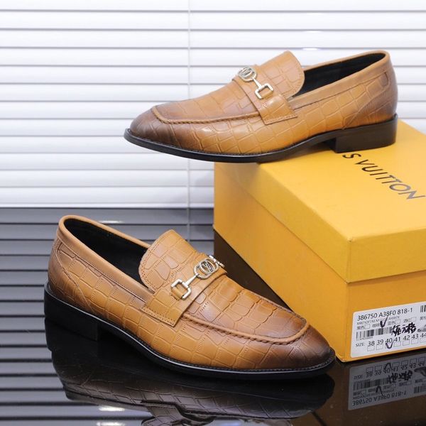 

2020 новой мужских кожаных платьев мужской свадьбы мокасины, бизнес кожа обувь роскошь церемониальной обувь rfsfn, Black