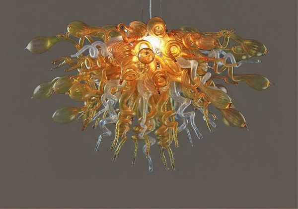 

wedding decoration modern led lighting chandelier dale chihuly style price 100% mouth blown borosilicate ceiling lights