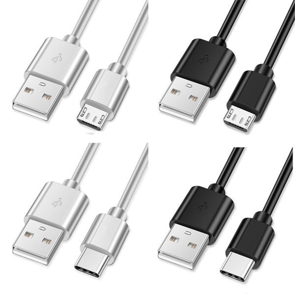 

pvc 1m 2m 3m 1.5m type c micro usb cable pvc 2a quick charging cables for samsung s8 s9 s10 note 8 9 htc lg android phone