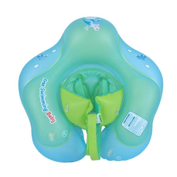 

baby swim ring inflatable paddle pool float ball with backrest and strap with pump child swim seat boat round ring toy