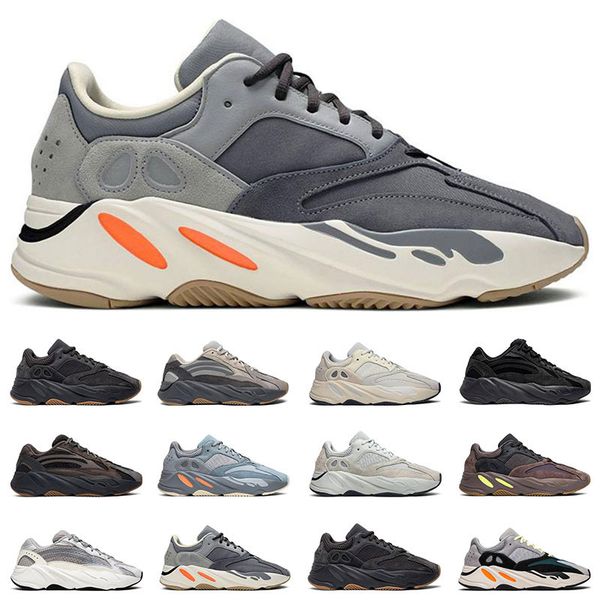 

бесплатная доставка kanye west обувь кроссовки wave runner og solid gray мужчины женщины 700 geode статическая сиреневые дизайнер тапки с фо