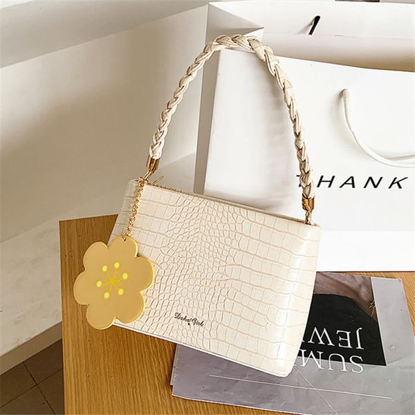 

fashion stone pattern pu leather casual tote luxury handbags women bags designer trend shoulder bags for women 2020 hand