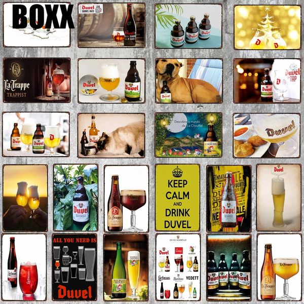 

belgian beer plaque metal vintage poster wall retro bar cafe shop restaurant home man cave decor wall stickers