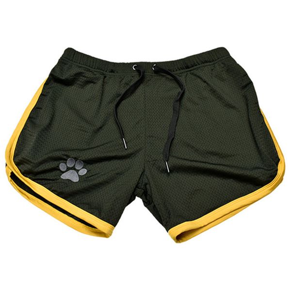 

Mens Gyms Fitness Bodybuilding Shorts New Fashion Color Matching Casual Tether Breathable Boutique Shorts Size M-2XL