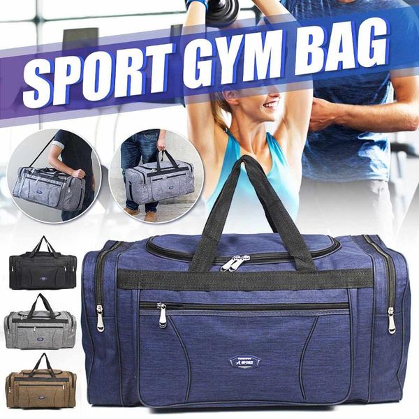 

gym sport portable bag xs/s/m/l carry on luggage bag waterproof large capacity travel tote women men universal business handbag