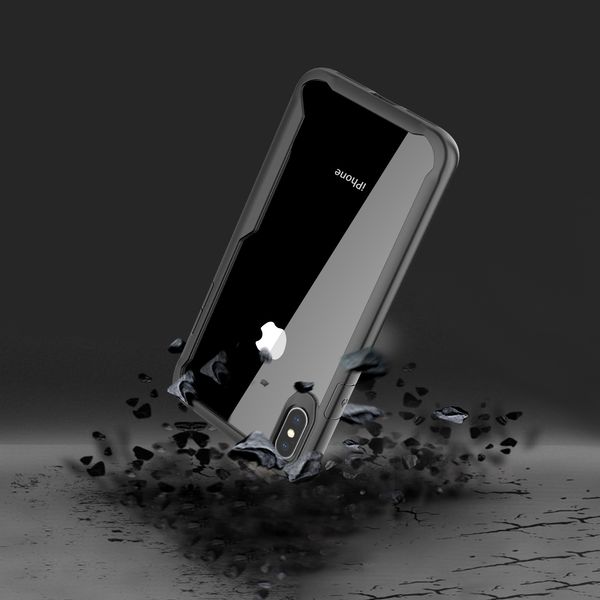 

shockproof acrylic for samsung a8 2018 armor case pc+tpu back cover for goophone x designer phone case for samsung a6 plus