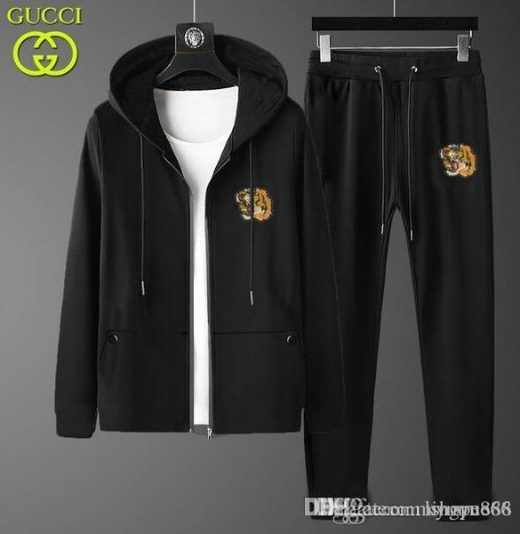 

mens casual tracksuits devil eye letter print sweatsuits hommes jogger fit suits pollover hooded hoodies long pants oufits sizem~3xl #0050, Gray
