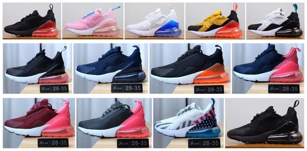 

2019 kid 270 athletic hoe children air270 maxe ba ketball hoe wolf toddler port neaker for boy girl toard vulcanized hoe