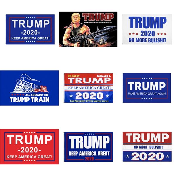 

150cm*90cm president donald trump flag wallpaper banner 3*5ft polyester custom banner wall hanging decoration #139