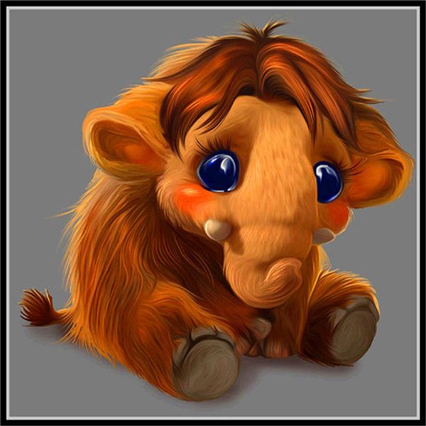 

5d diamond embroidery animal elephant diy diamond painting cross stitch kit resin full round&square diamond mosaic home decor gift bb1022