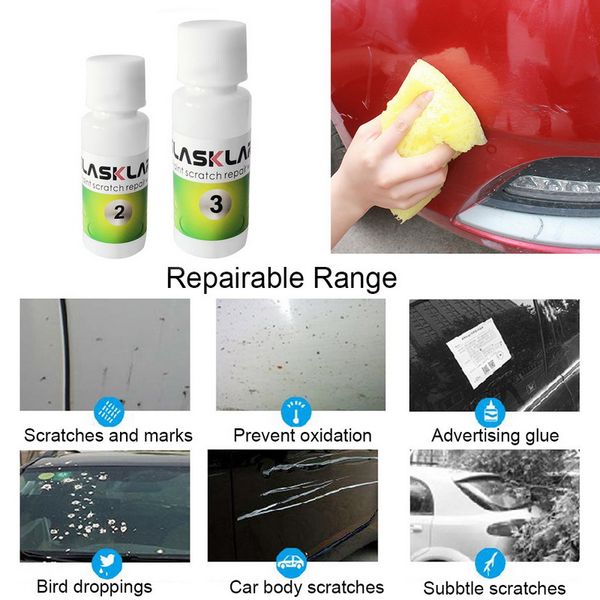 

car paint scratch remover agent maintenance 20ml/50ml auto repair wax liquid polishing heavy scratches remover paint care