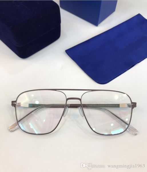 

new eyeglasses frame women men eyeglass frames eyeglasses frame clear lens glasses frame oculos 158 with box, Silver