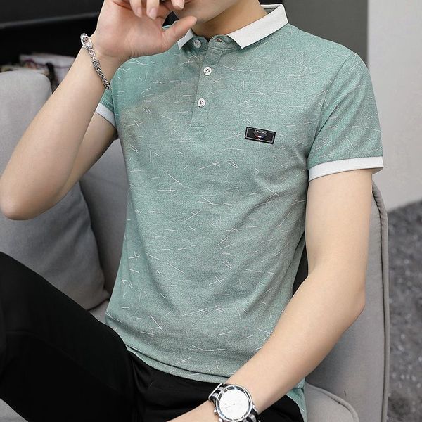 

men's shirts short sleeve slim fit cotton silk casual fashion solid summer design male s new brand 8068, White;black
