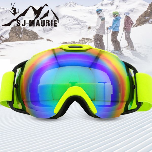 

ski goggles double layers uv400 anti-fog ski goggles glasses skiing men women snow snowboard mountaineering