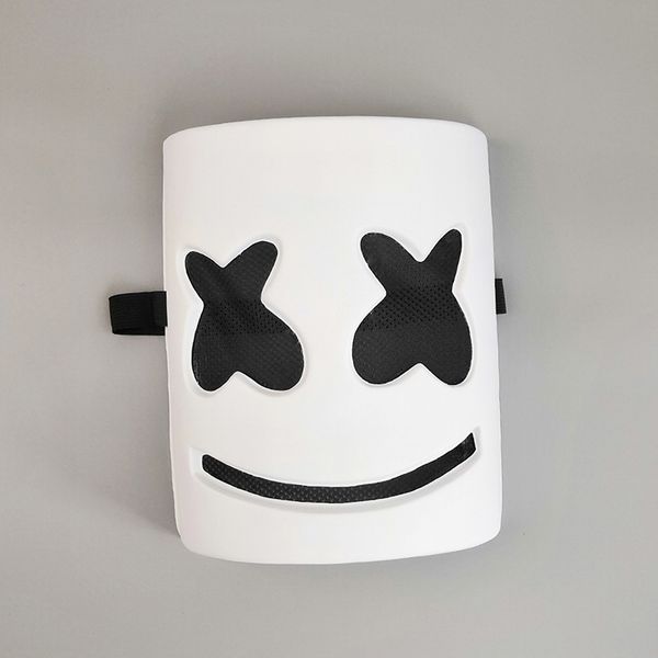 

dj marshmello mask cartoon halloween cosplay mask bar music props without led c1024