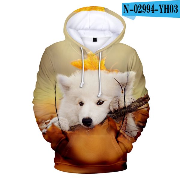 

new 3d wolf pattern hoodies anime animal wild hoodie boys/girls kpop white men/women hoodie teenage hip hop long sleeve, Black