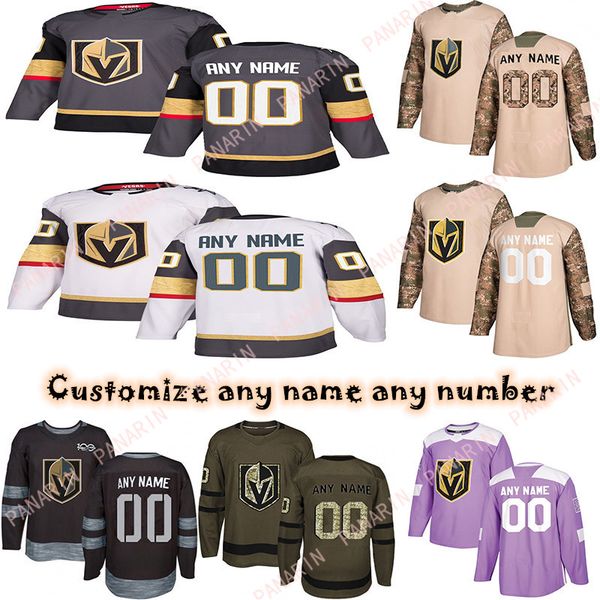 

custom 2020 news vegas golden knights hockey jerseys multiple styles mens custom any name any number hockey jerseys, Black;red