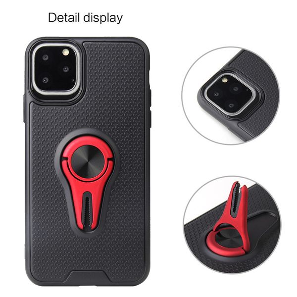 

360 kickstand magnetic tpu cell phone cases for iphone 11 samsung galaxy a51 a91 a10s redmi note 8t huawei honor v30 armor case