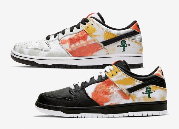 nike sb dunk mujer naranja
