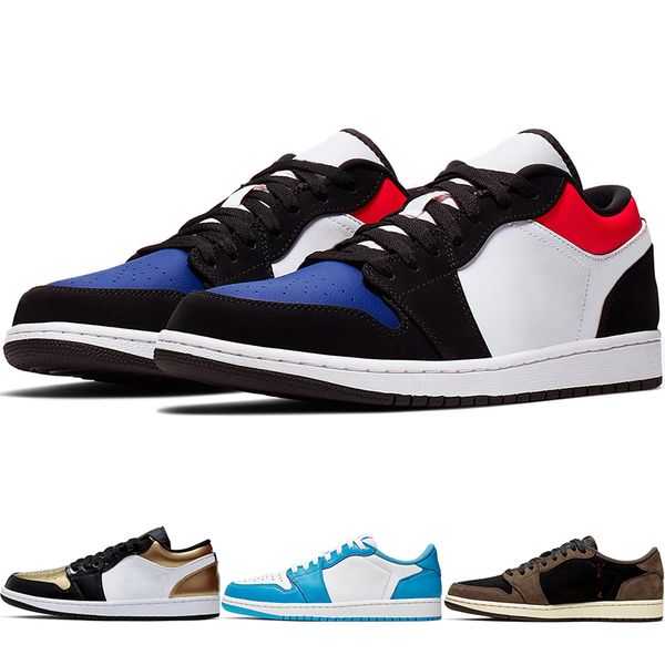 

2019 1 low sb dunk men women running shoes travis skateboarding shoes gold-toe black-toe casual shoes 1s low trainers sports sneakers