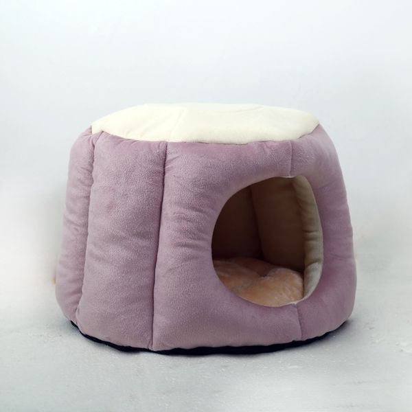 Creativo morbido e confortevole traspirante Teddy Dog Cat Fur Fashion Warm Home Pet Nest Pet Supplies269q