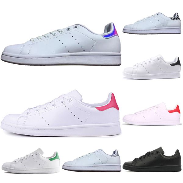 

designer stan men women leather sneakers casual shoes triple white black blue smith sport shoes mens trainers outdoor shoes 36-45
