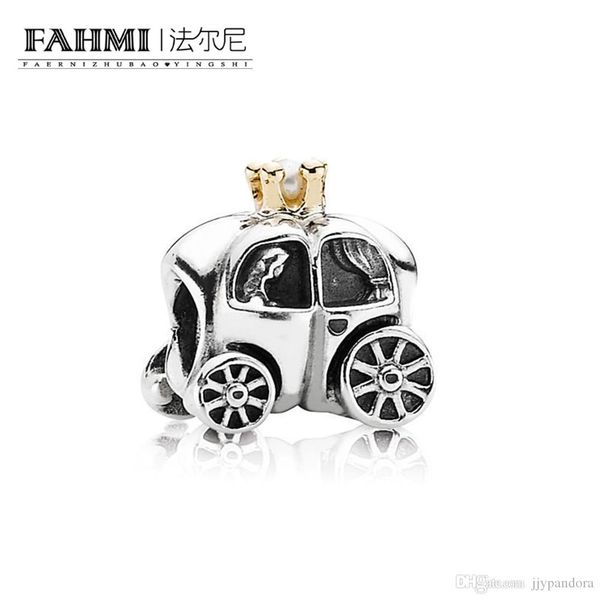 

fahmi 100% 925 sterling silver 1:1 original 790598p authentic temperament fashion glamour retro bead wedding women jewelry, Black