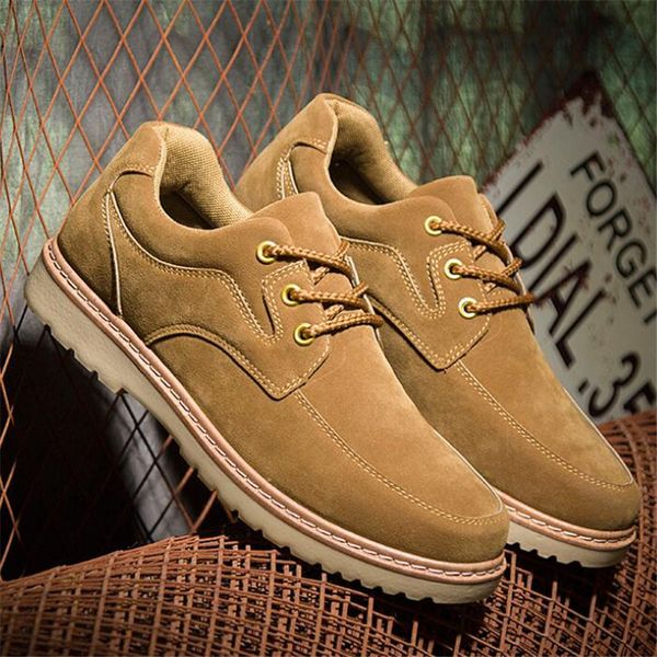 

winter new tooling men's shoes retro england wear hiking designer casual men sneakers shoes winter boots comfortable shoe, Black
