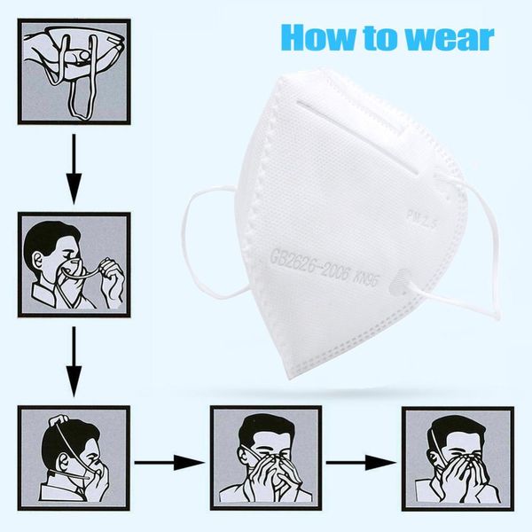 

оптовая продажа kn95 маска для лица ppe анти-инфекция 5 слой 95% защитные эластичные маски мыши особенности как pm2.5 n95 kn94 ffp2