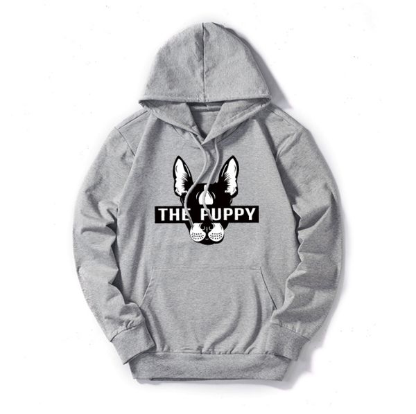 

hip hop fashion hoodie men 2019 luxury designer clothes hoodie with puppy printed women luxury long sleeve clothing m-5xl 001, Black